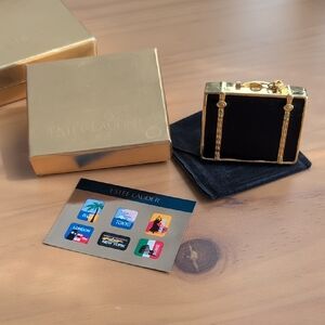 Estee Lauder Gold and Black Compact